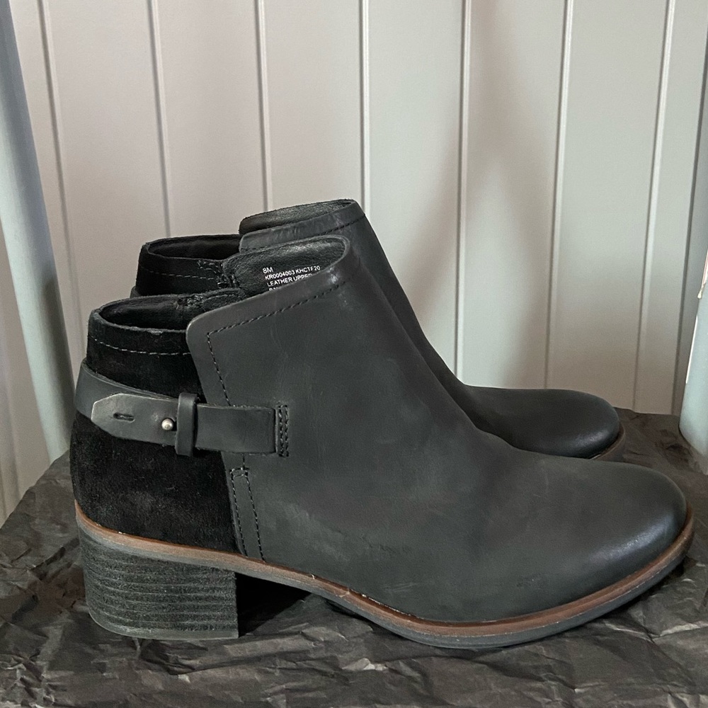 NIB Korks Sonya Distressed Leather Boot - Picture 4 of 10